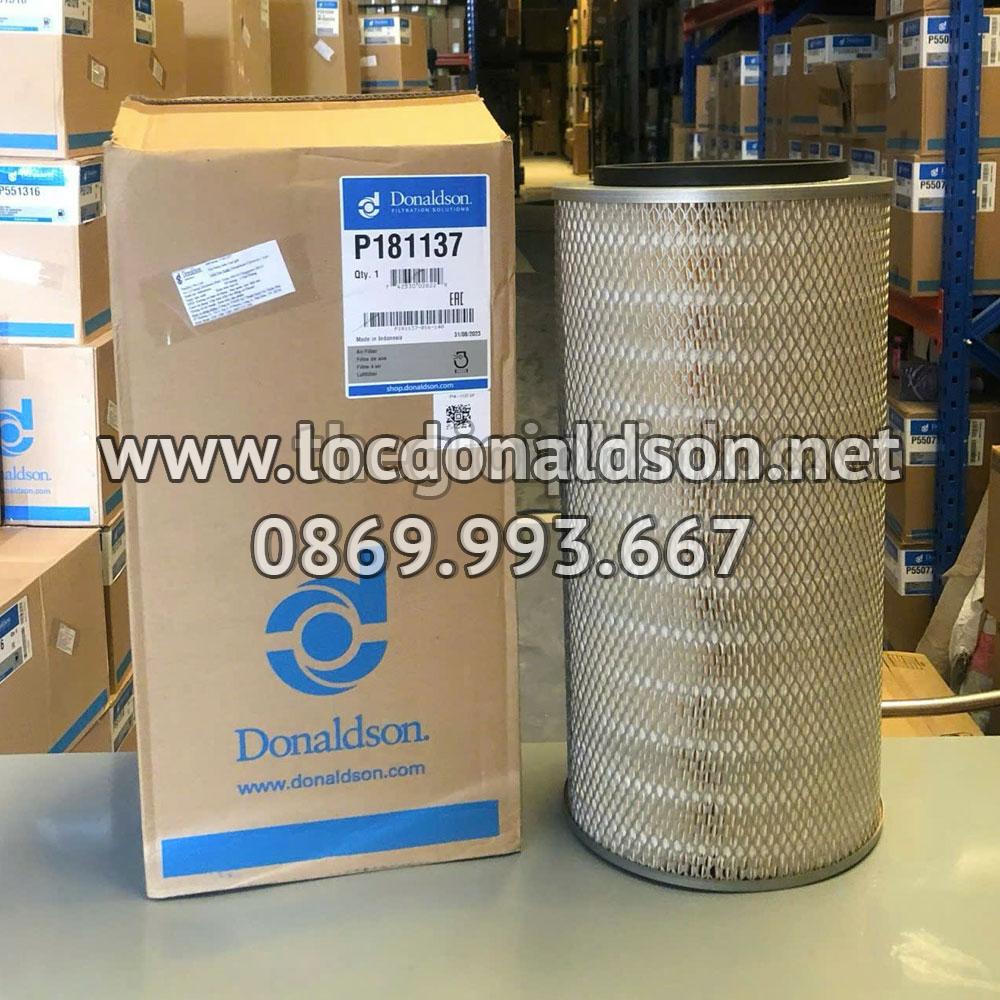 Donaldson P181137 lọc gió thô động cơ