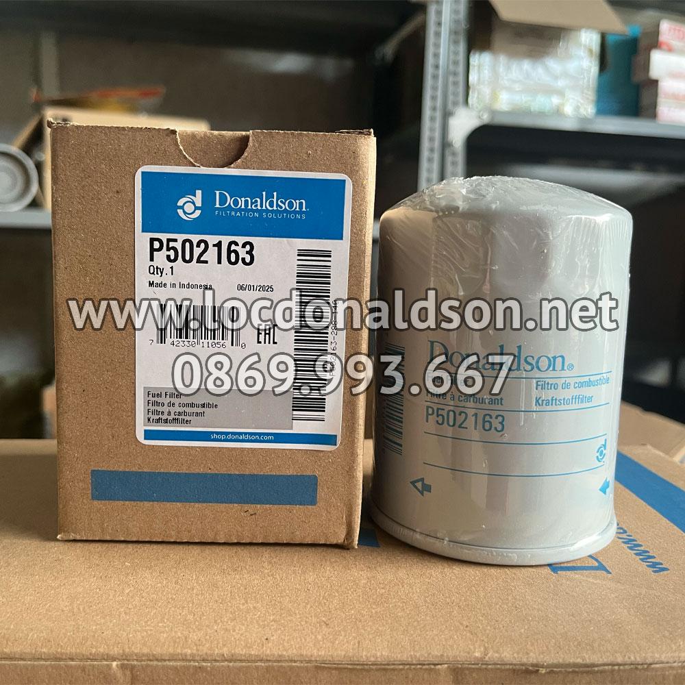 Lọc dầu P502163 Donaldson - Thay thế NISSAN/UD TRUCKS 16403Z9005