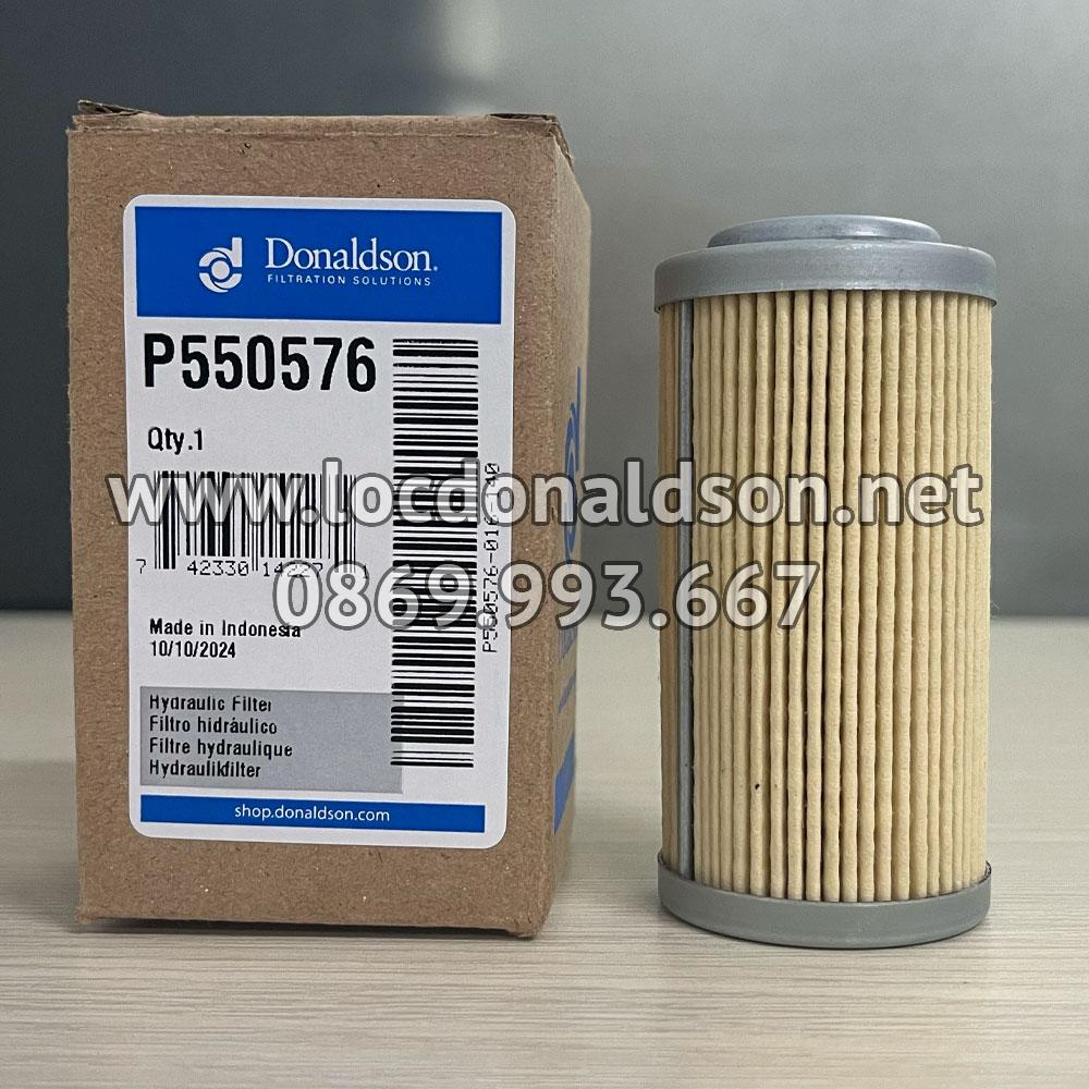 Lọc thủy lực P550576 Donaldson - Thay thế KOBELCO 2446R183S2