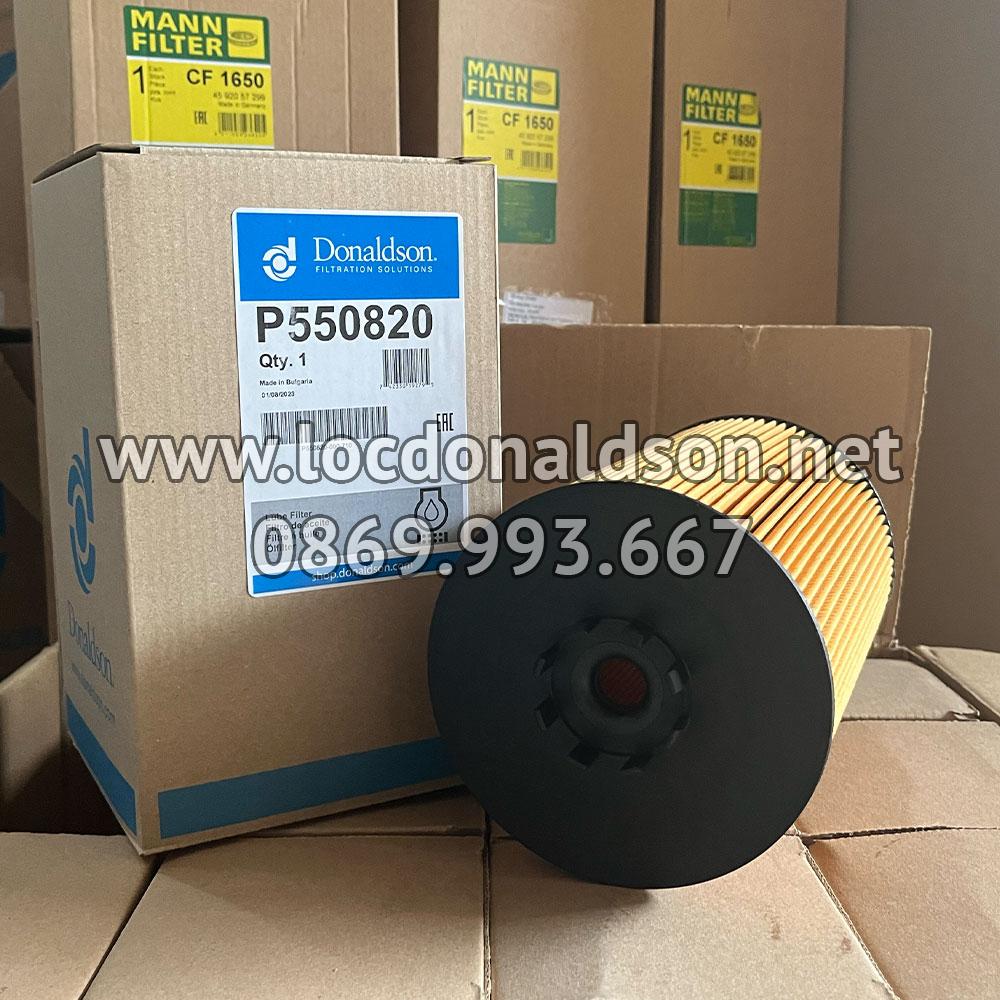 Donaldson P550820 lõi lọc nhớt động cơ