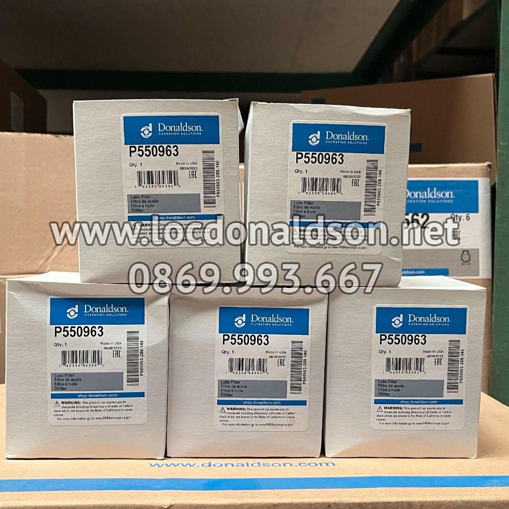 Donaldson P550963 lọc nhớt động cơ