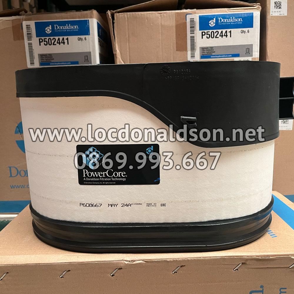 Lọc gió P608667 Donaldson - Thay thế CATERPILLAR 2901935