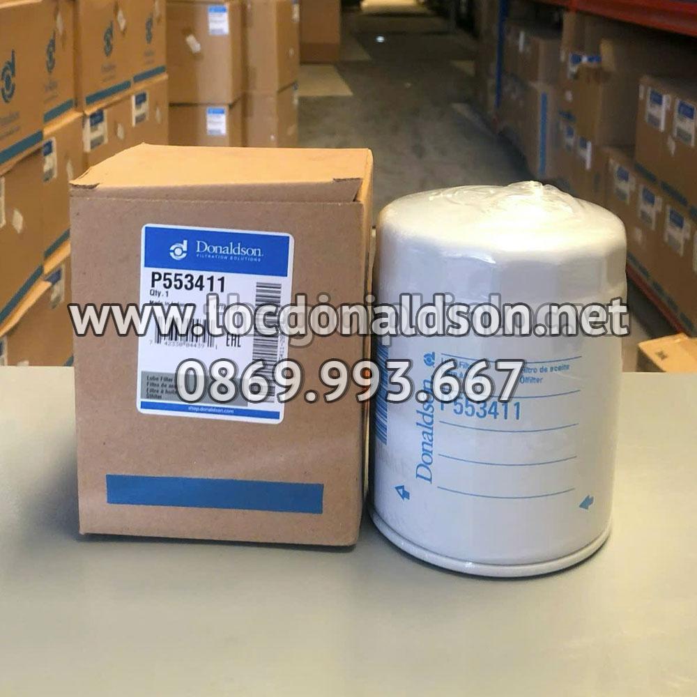 Donaldson P553411 lọc nhớt động cơ